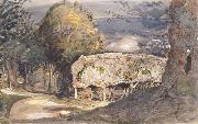 Samuel Palmer Cart Shed and Lane oil painting picture wholesale